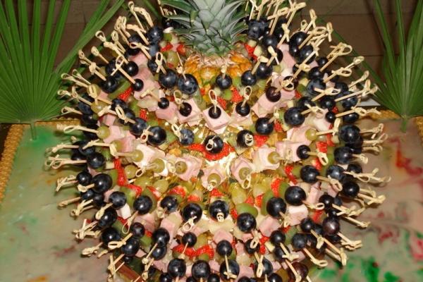 Mini brochette de fruits