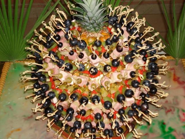 Mini brochette de fruits